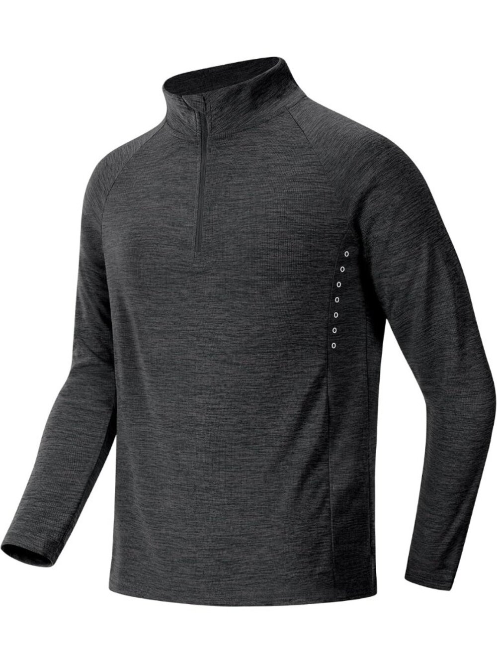 Lightweight Athletic Long Sleeve 1/4 Zip Pullover Shirt for Golf & Running